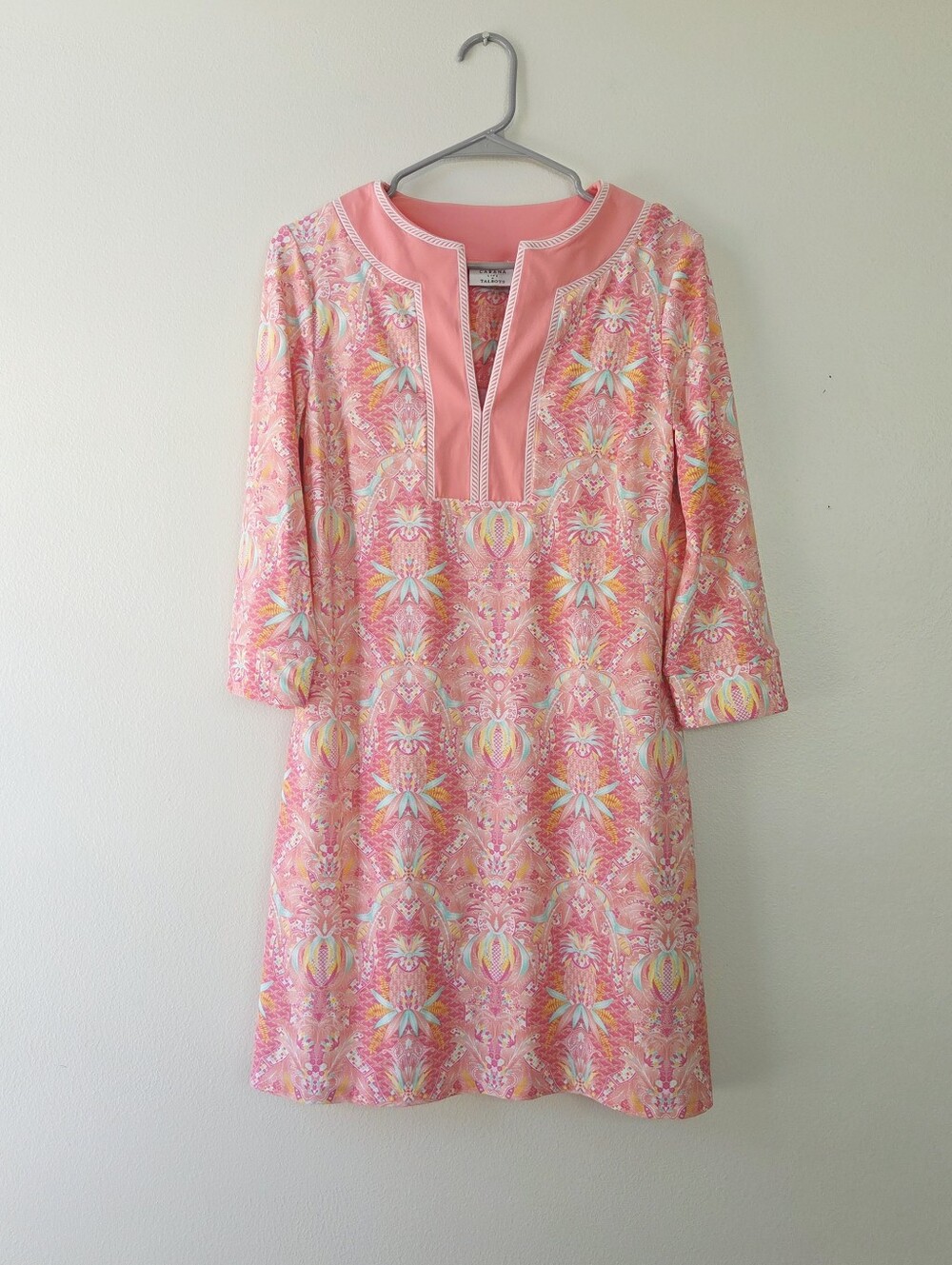 Cabana Life® Coral Coast Tunic Cover Up Dress Size Small